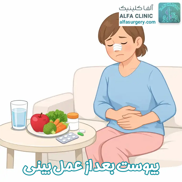 یبوست بعد از عمل بینی - مرکز جراحی آلفا